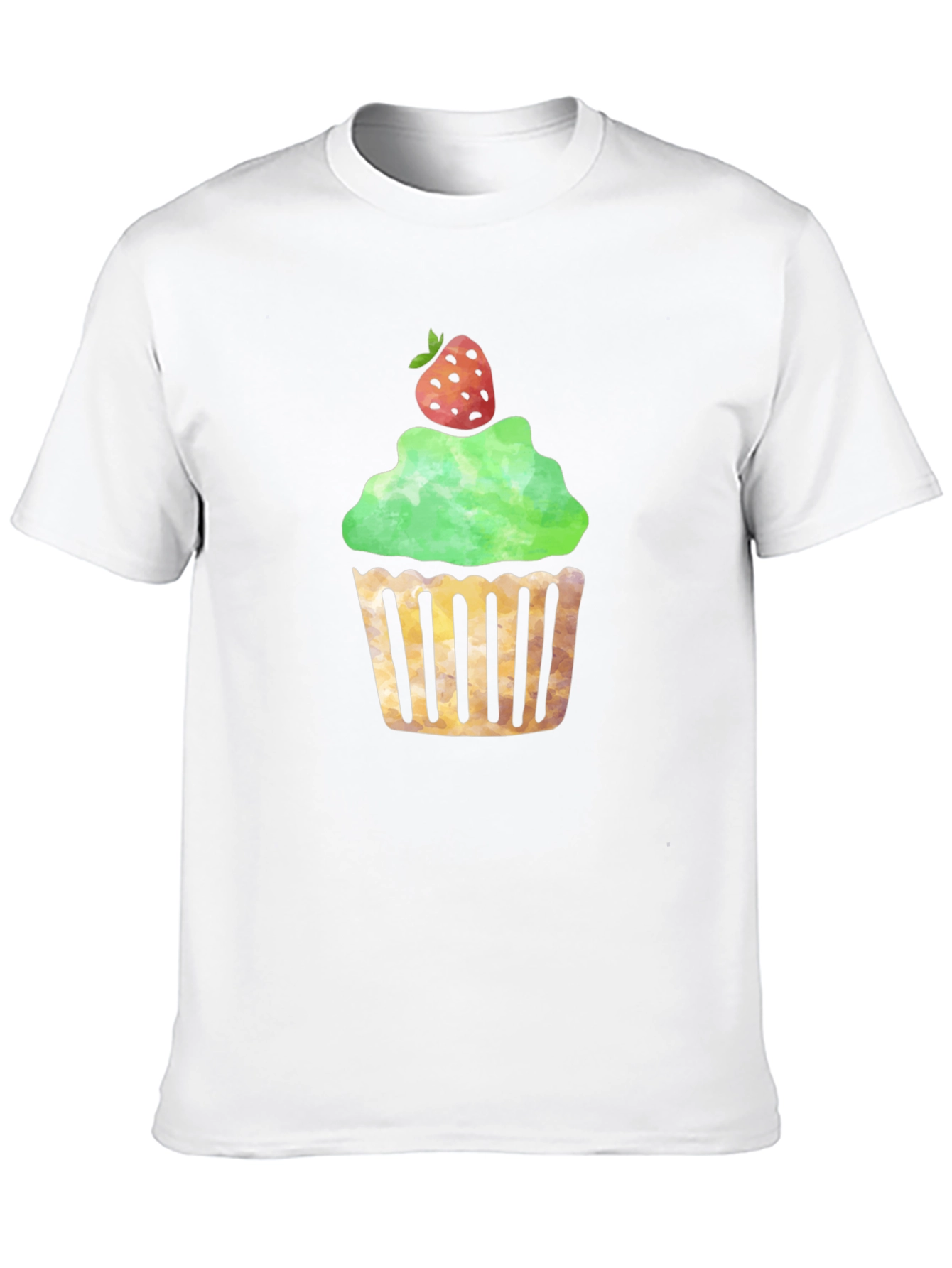 Cupcake Graphic Black T-Shirt