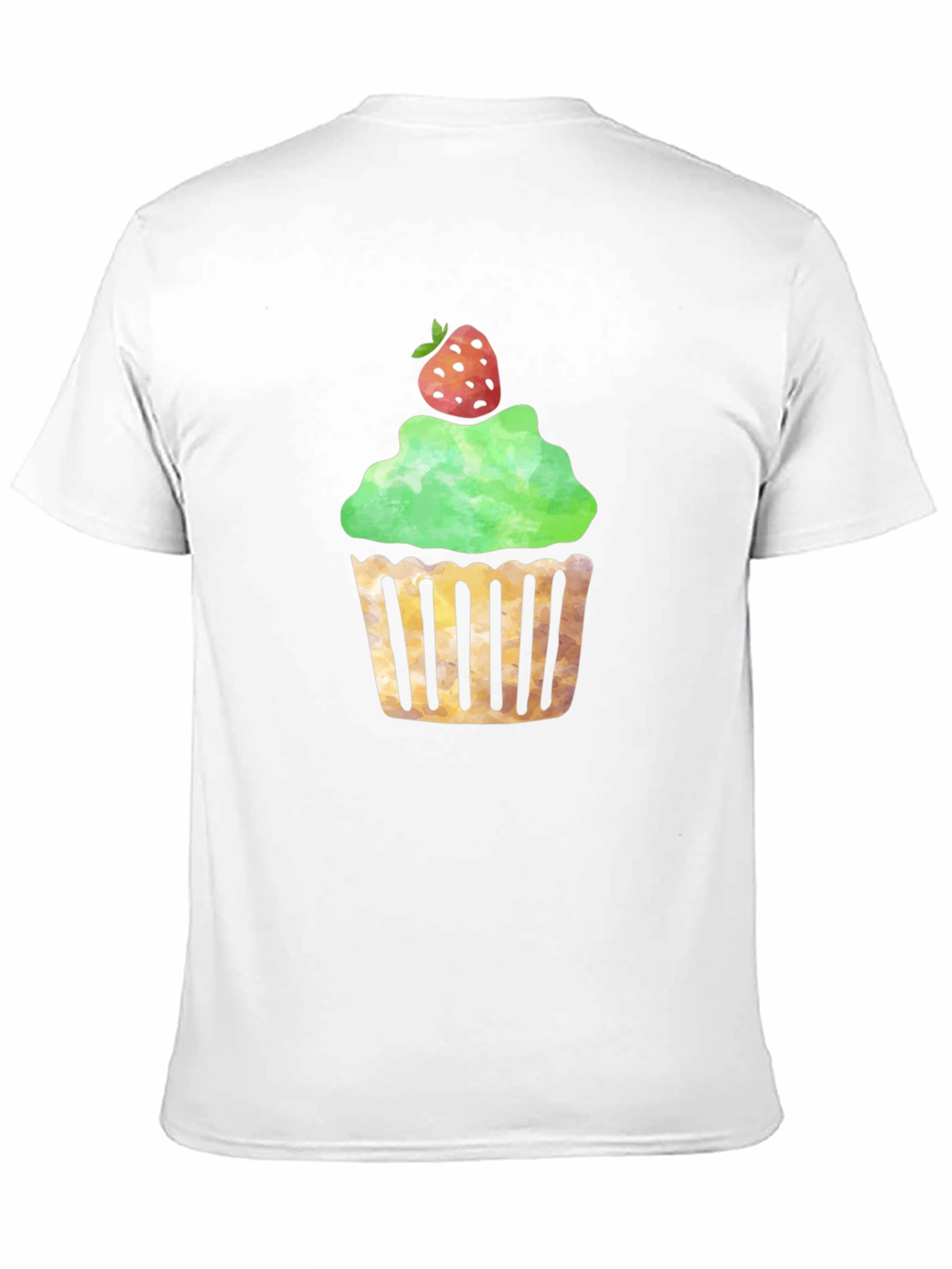 Cupcake Graphic Black T-Shirt