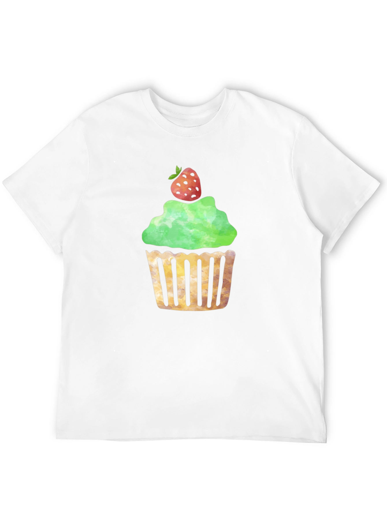 Cupcake Graphic Black T-Shirt