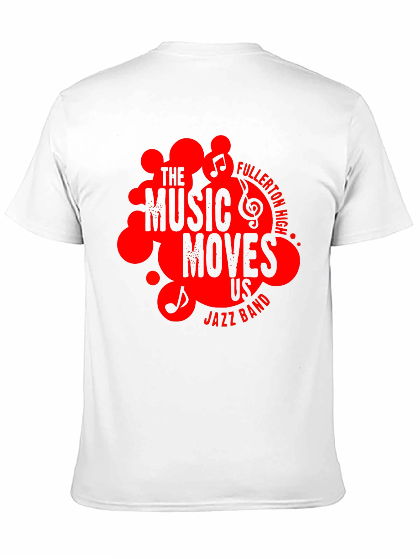 The Music Moves Us Jazz Band T-Shirt