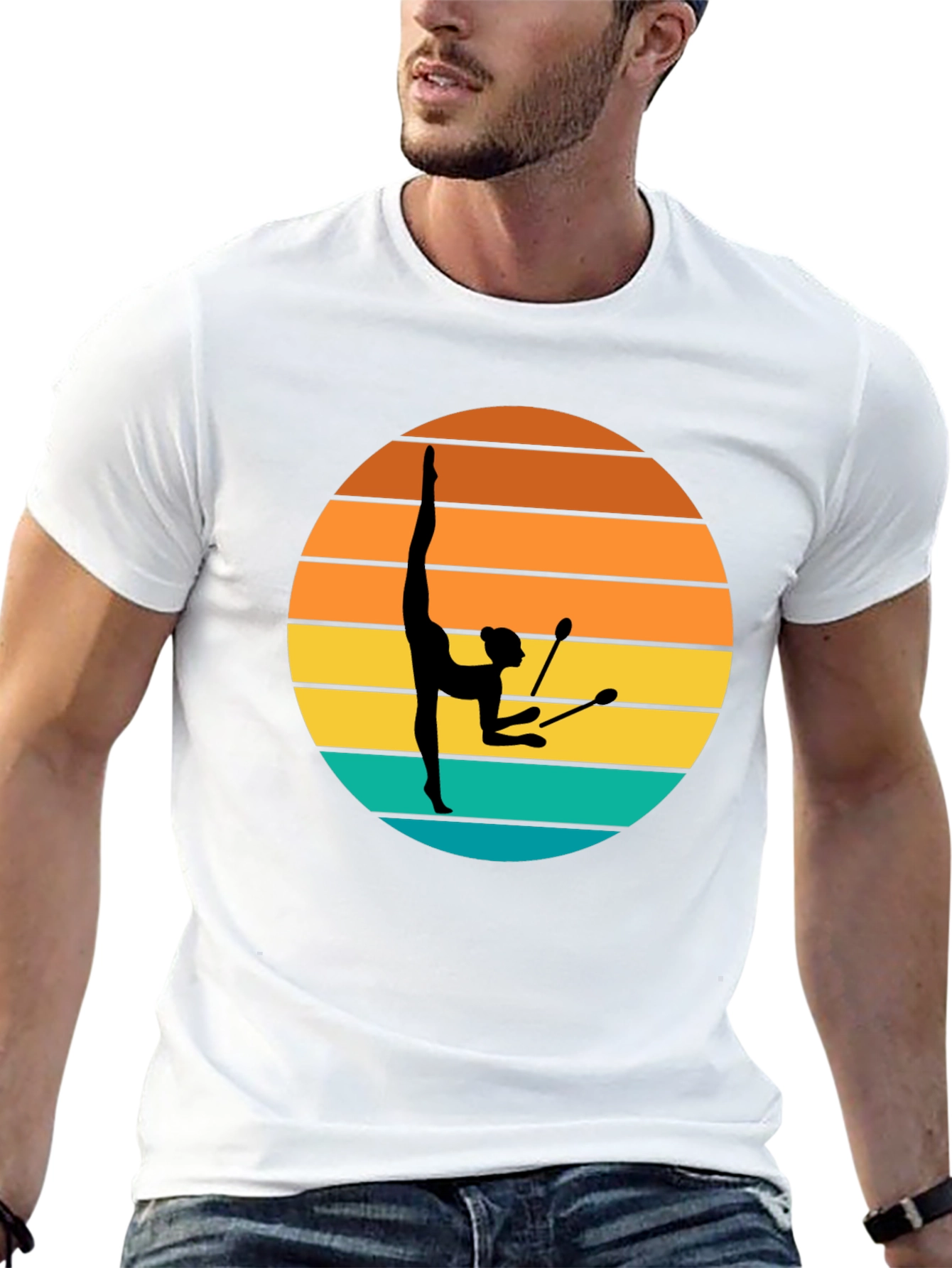 Retro Rhythmic Gymnastics T-Shirt