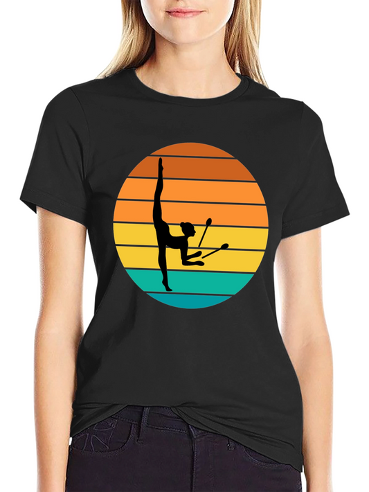 Retro Rhythmic Gymnastics T-Shirt