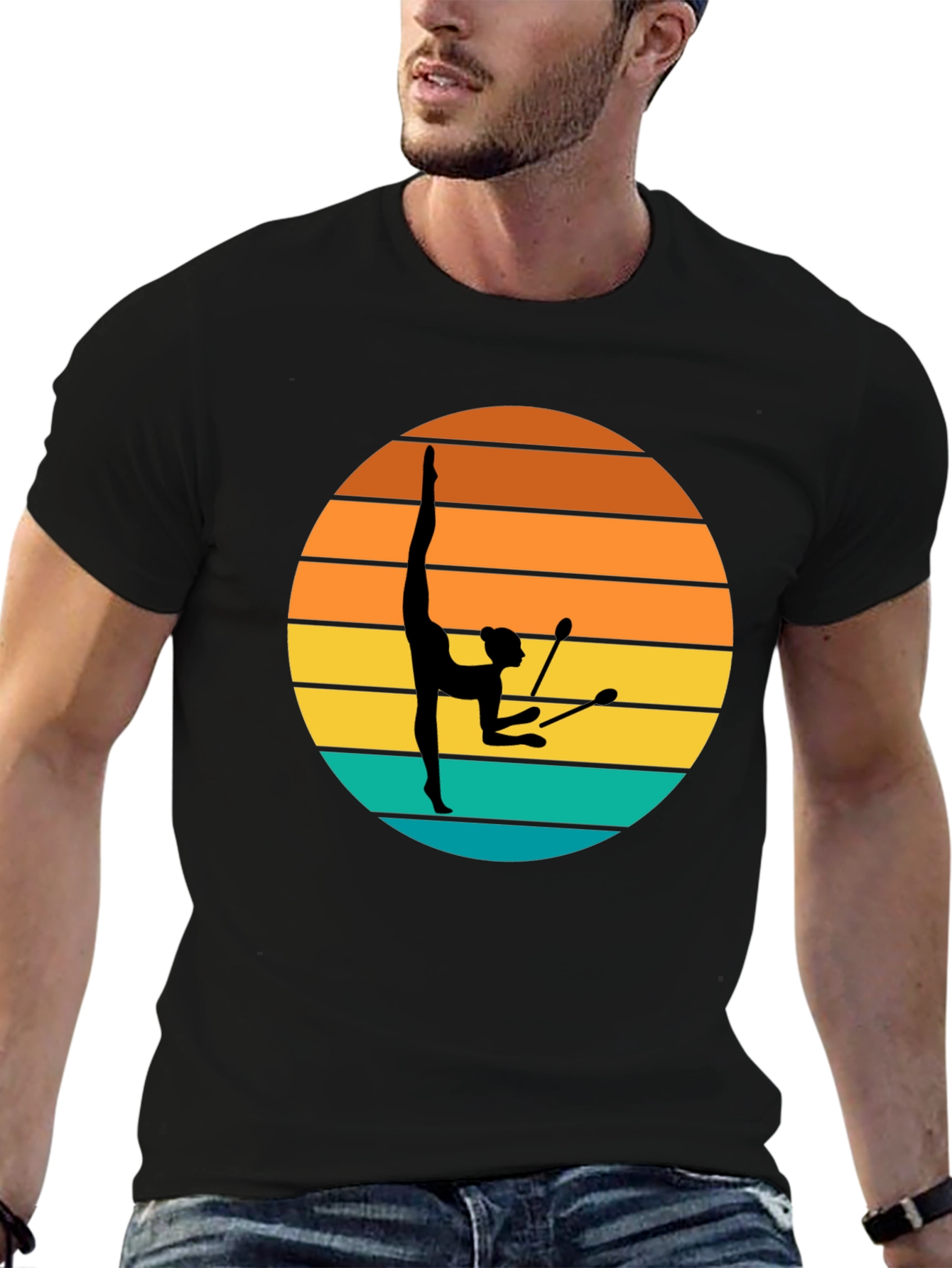 Retro Rhythmic Gymnastics T-Shirt
