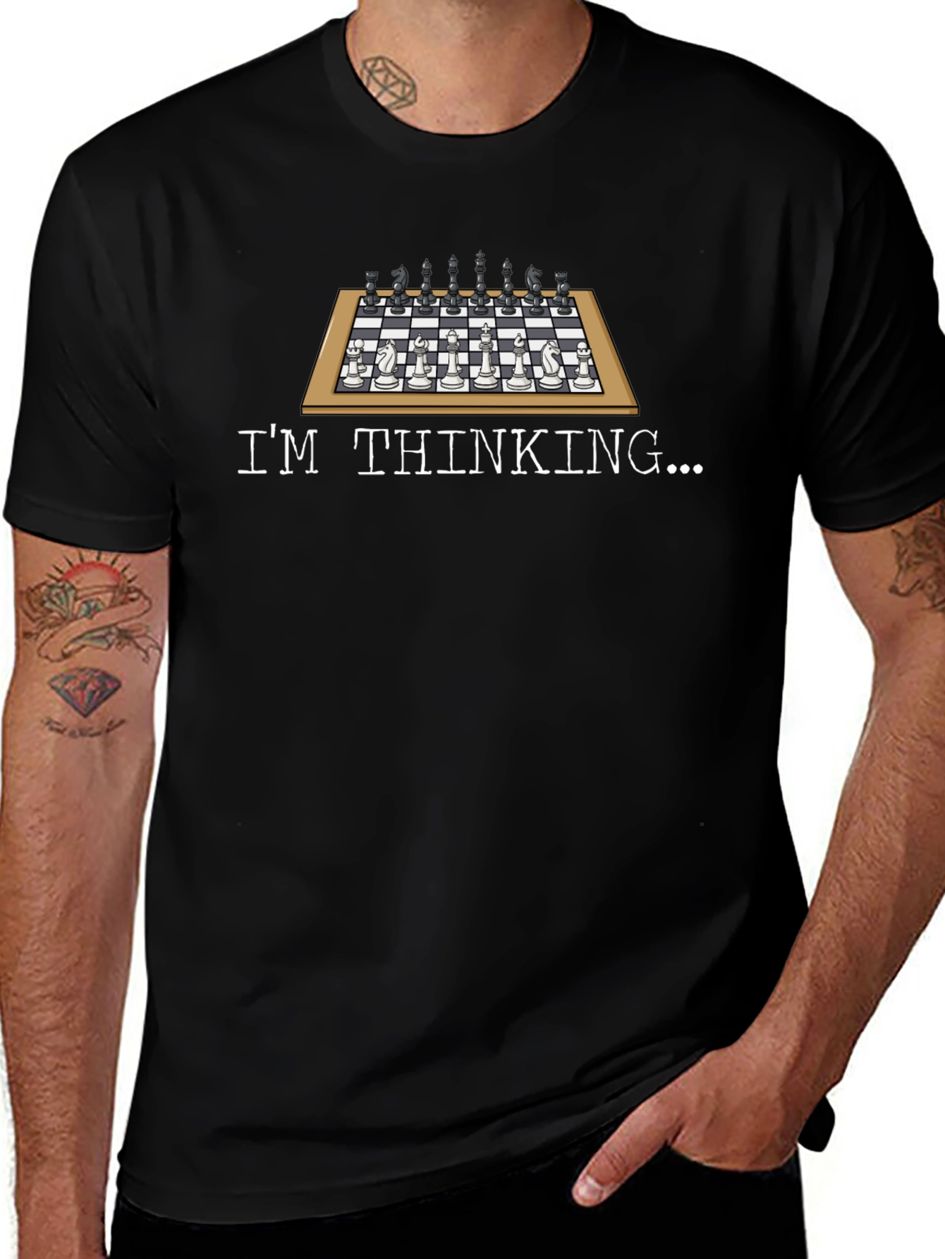 Chess Player T-Shirt - Im Thinking Tee