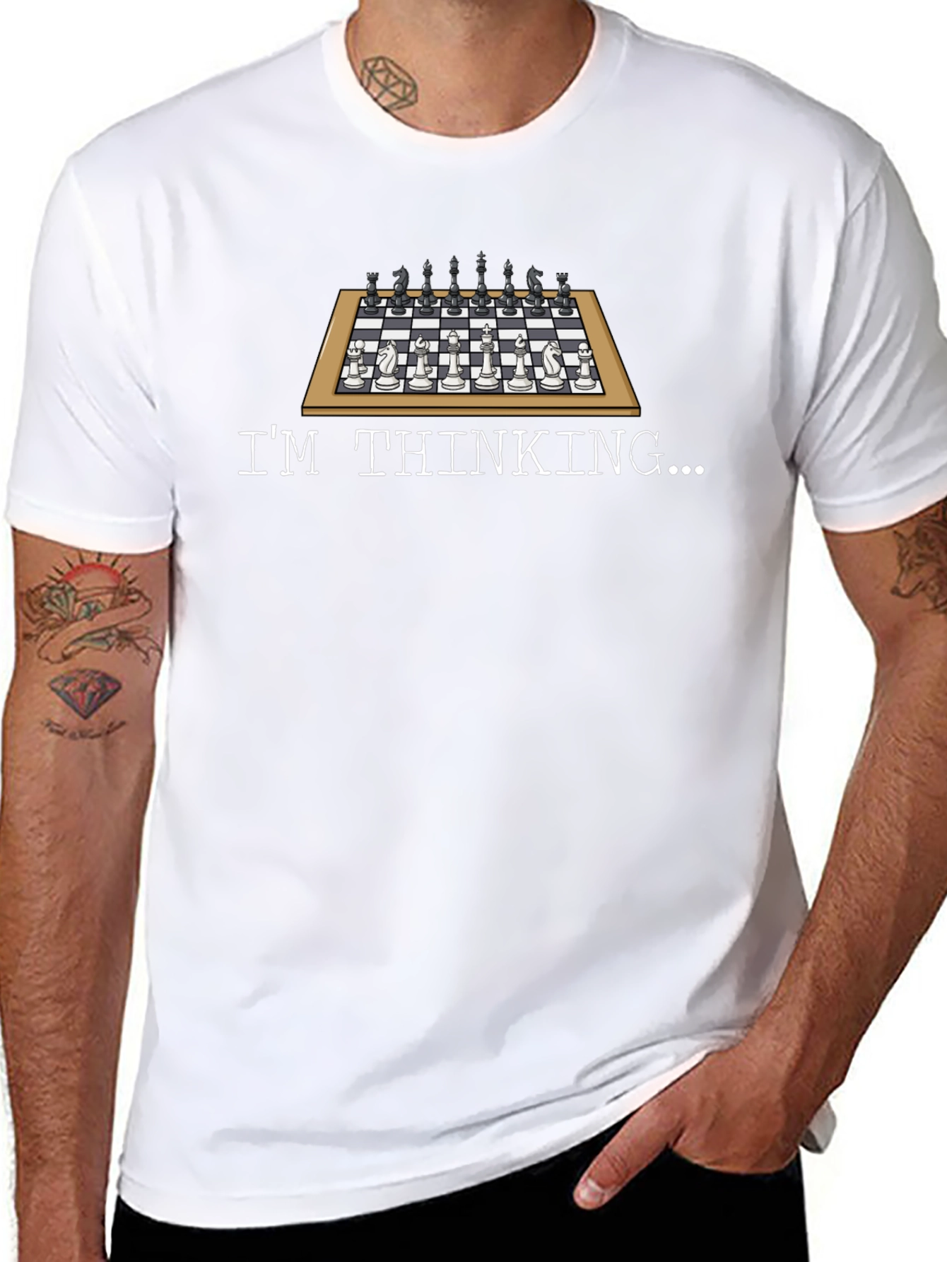 Chess Player T-Shirt - Im Thinking Tee