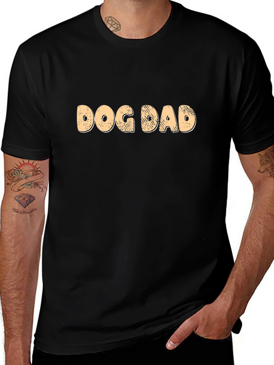 Dog Dad T-Shirt - Black Tee