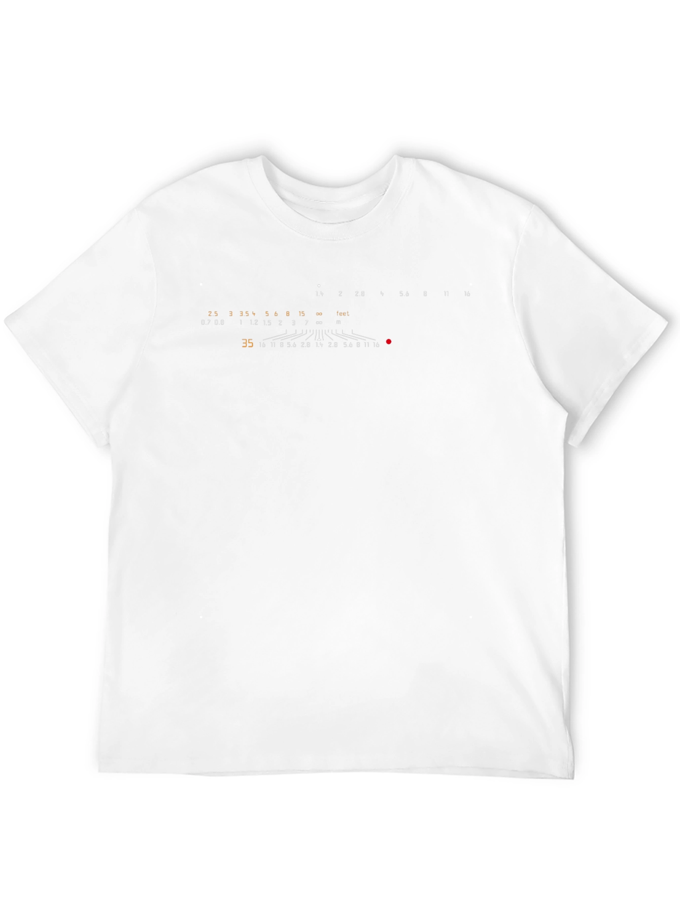 Camera Lens Graphic T-Shirt - Black