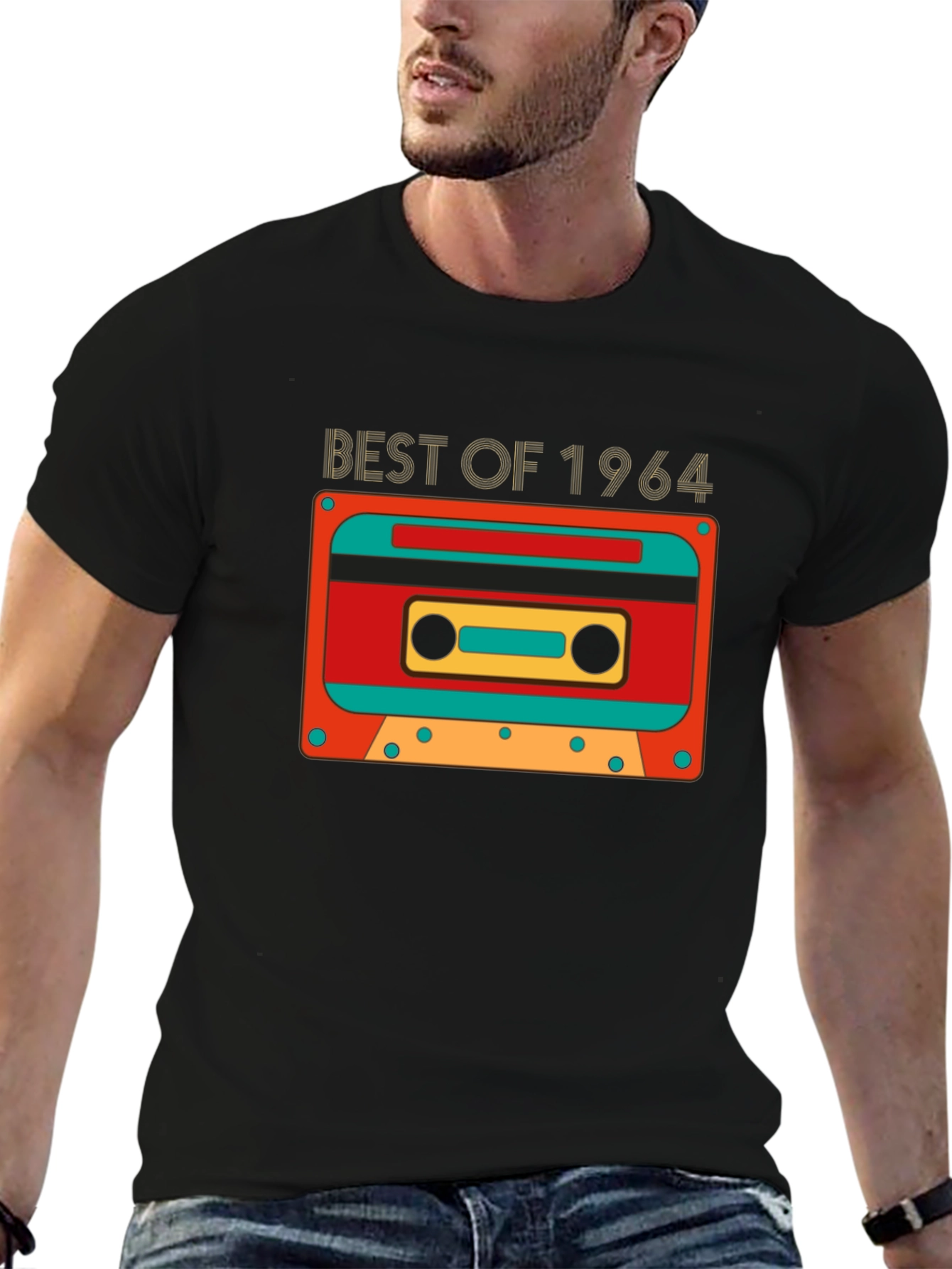 Best of 1964 Cassette Tape Graphic T-Shirt
