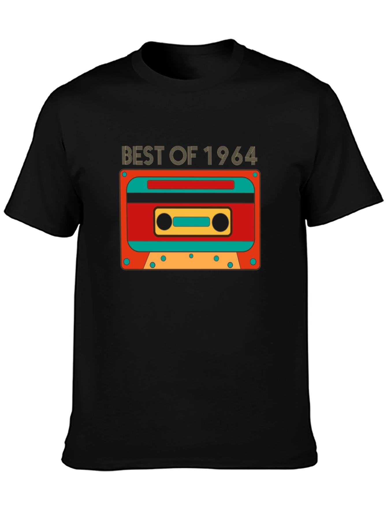 Best of 1964 Cassette Tape Graphic T-Shirt