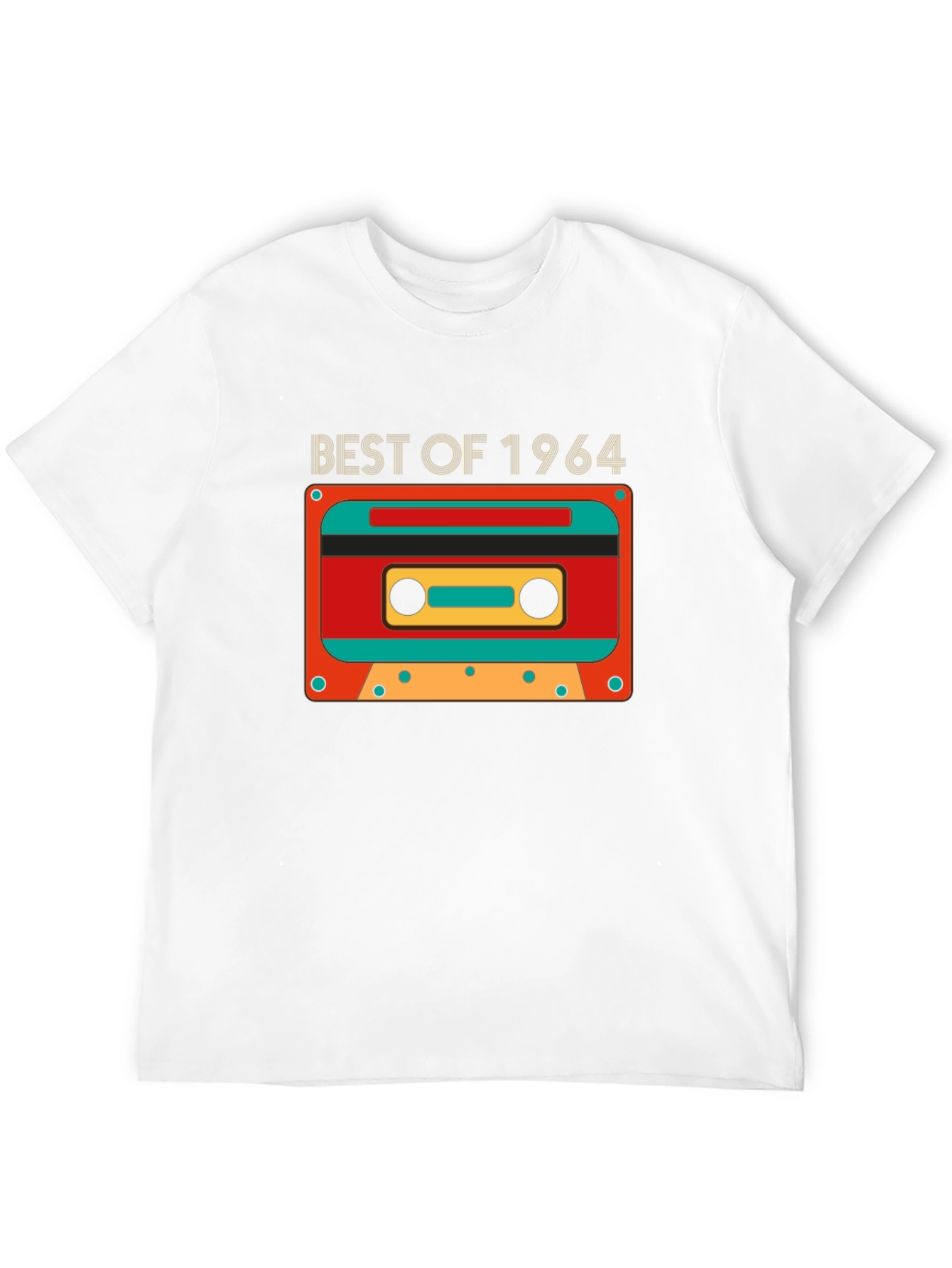 Best of 1964 Cassette Tape Graphic T-Shirt