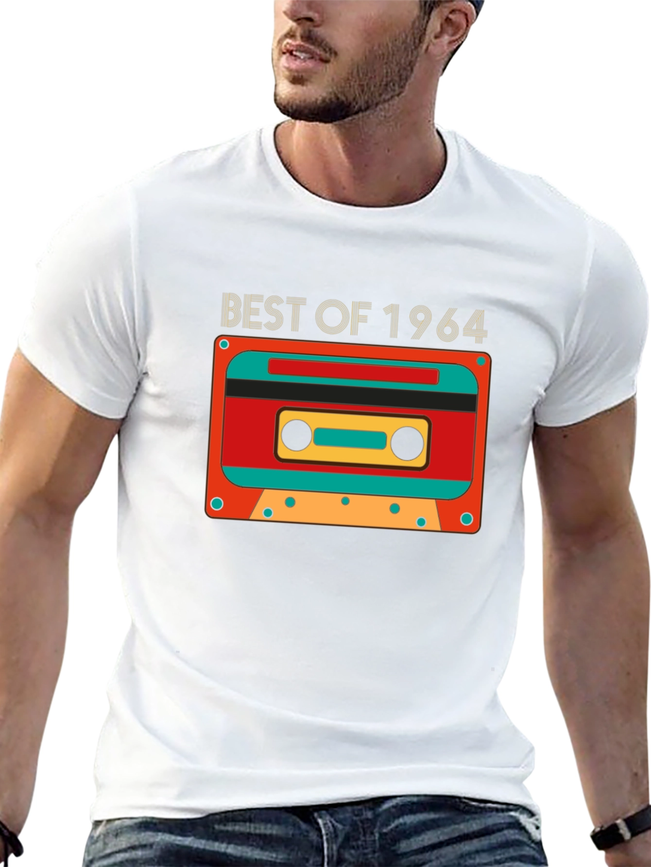 Best of 1964 Cassette Tape Graphic T-Shirt