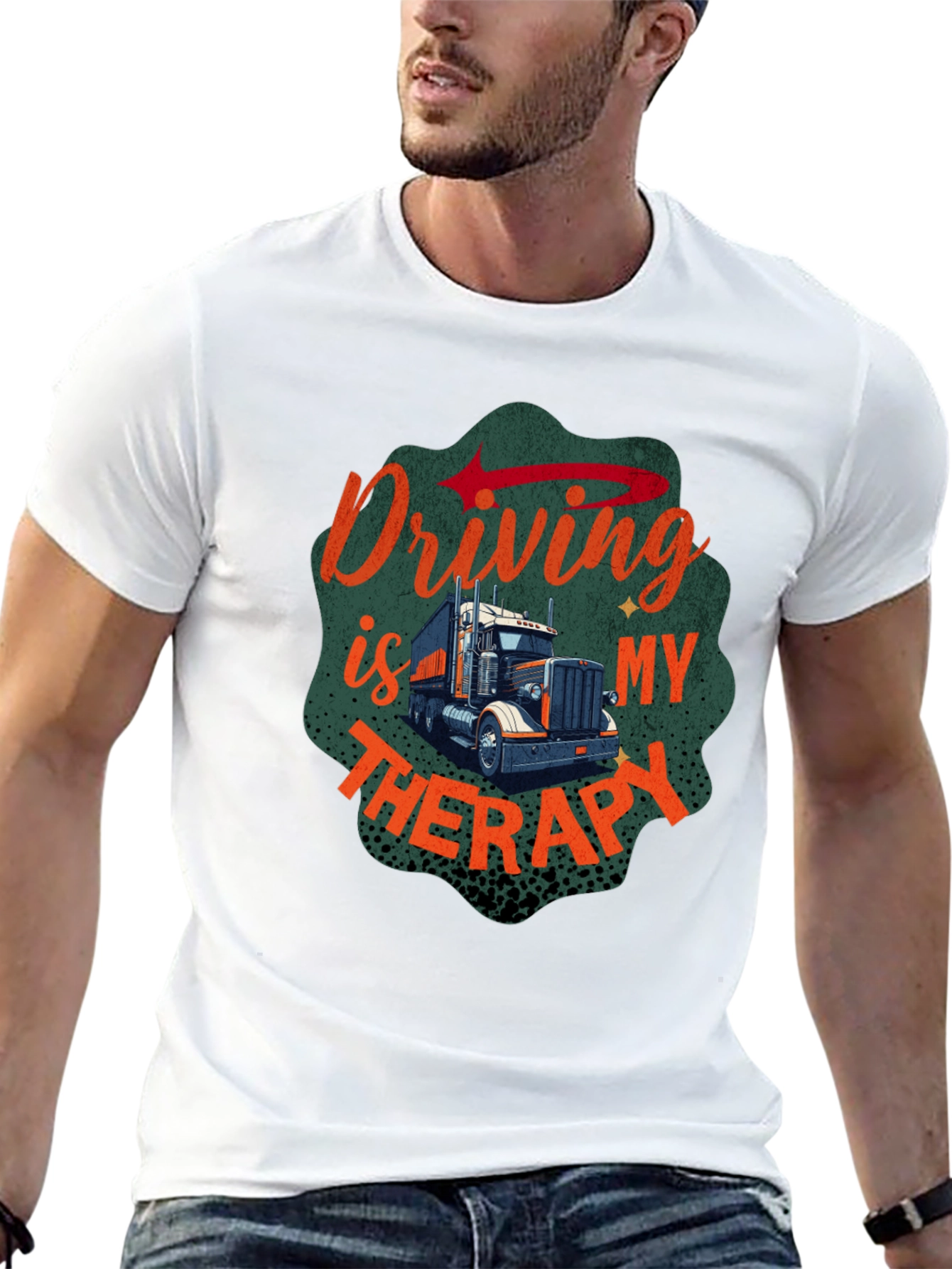 Driving is My Therapy T-Shirt