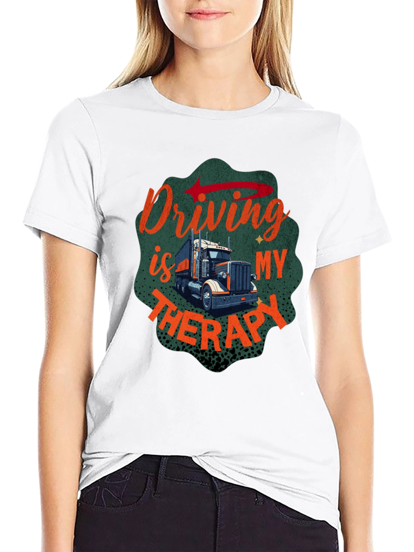 Driving is My Therapy T-Shirt