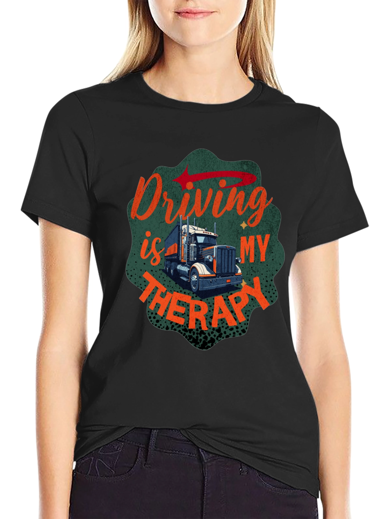 Driving is My Therapy T-Shirt