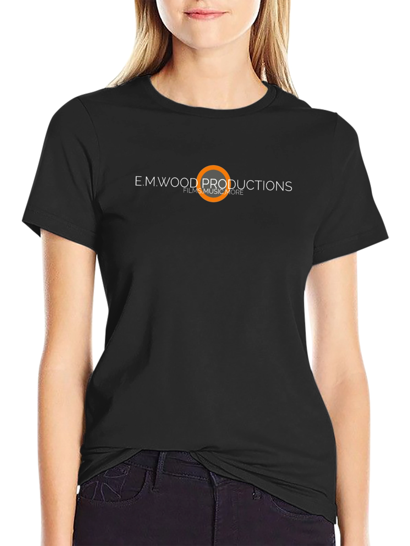 E.M. Wood Productions Black T-Shirt