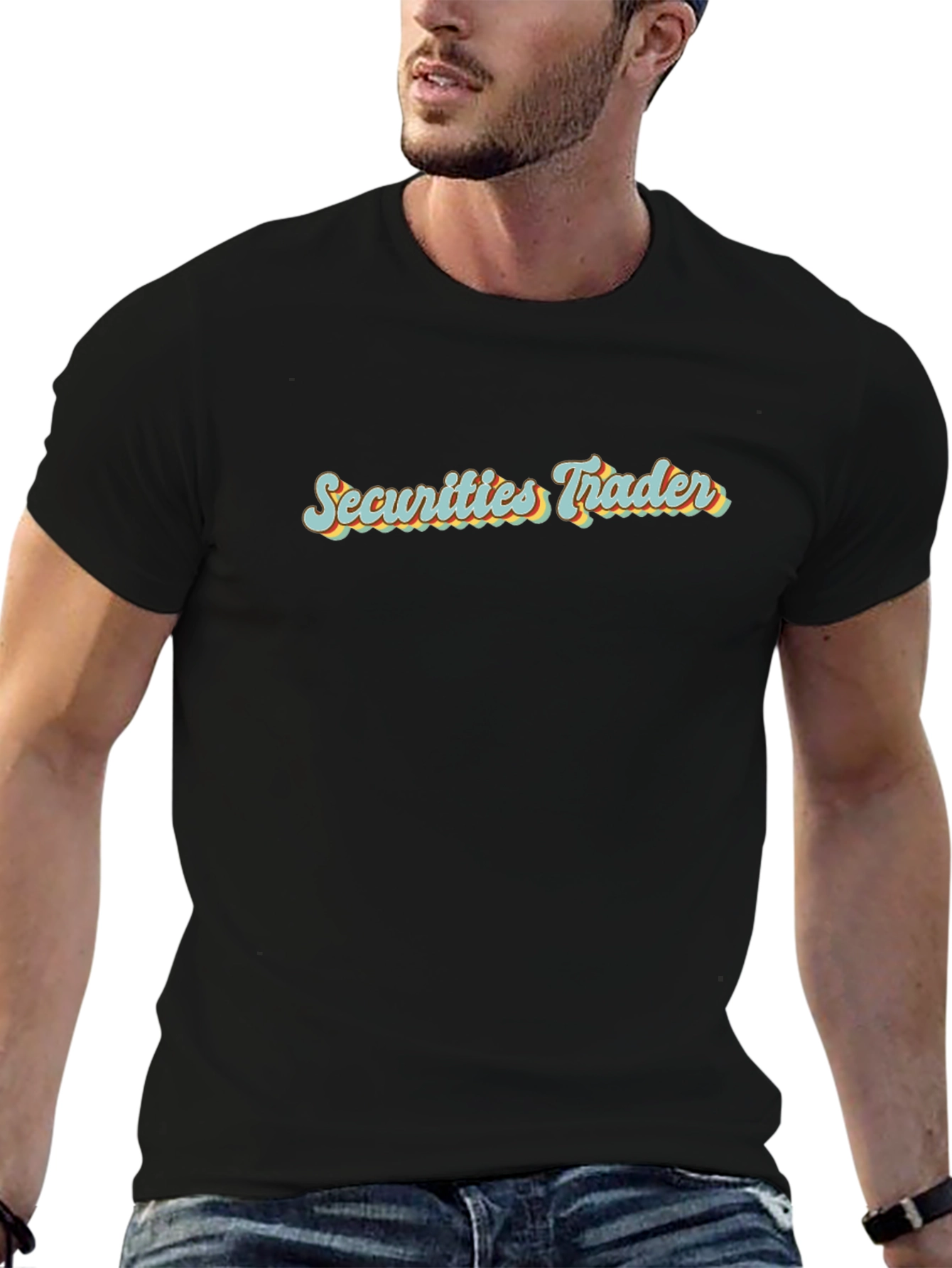 Securities Trader Black T-Shirt