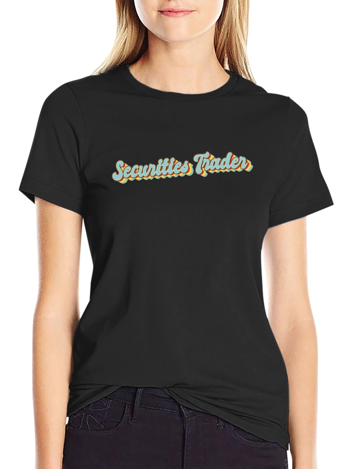 Securities Trader Black T-Shirt