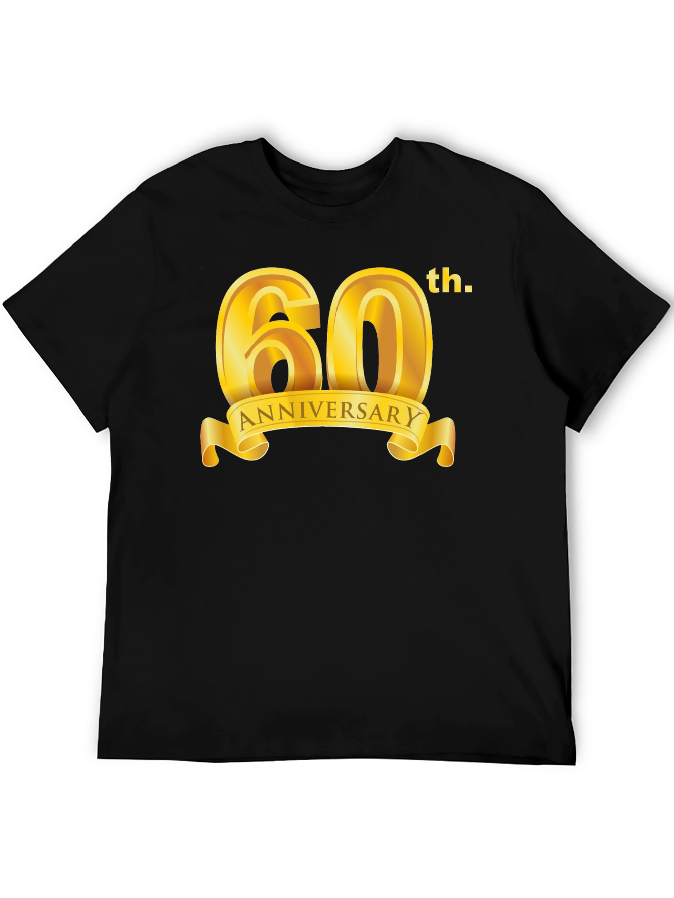 60th Anniversary Black T-Shirt