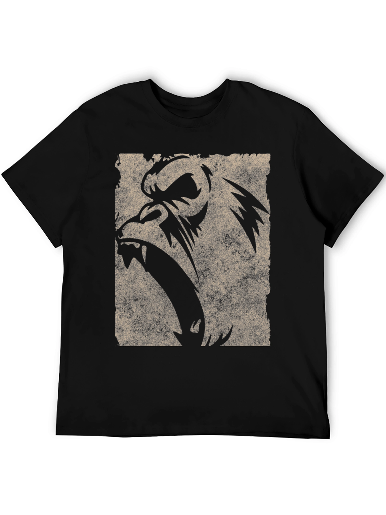 Grunge Gorilla Graphic T-Shirt