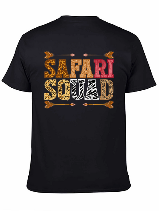 Safari Squad Animal Print Graphic T-Shirt
