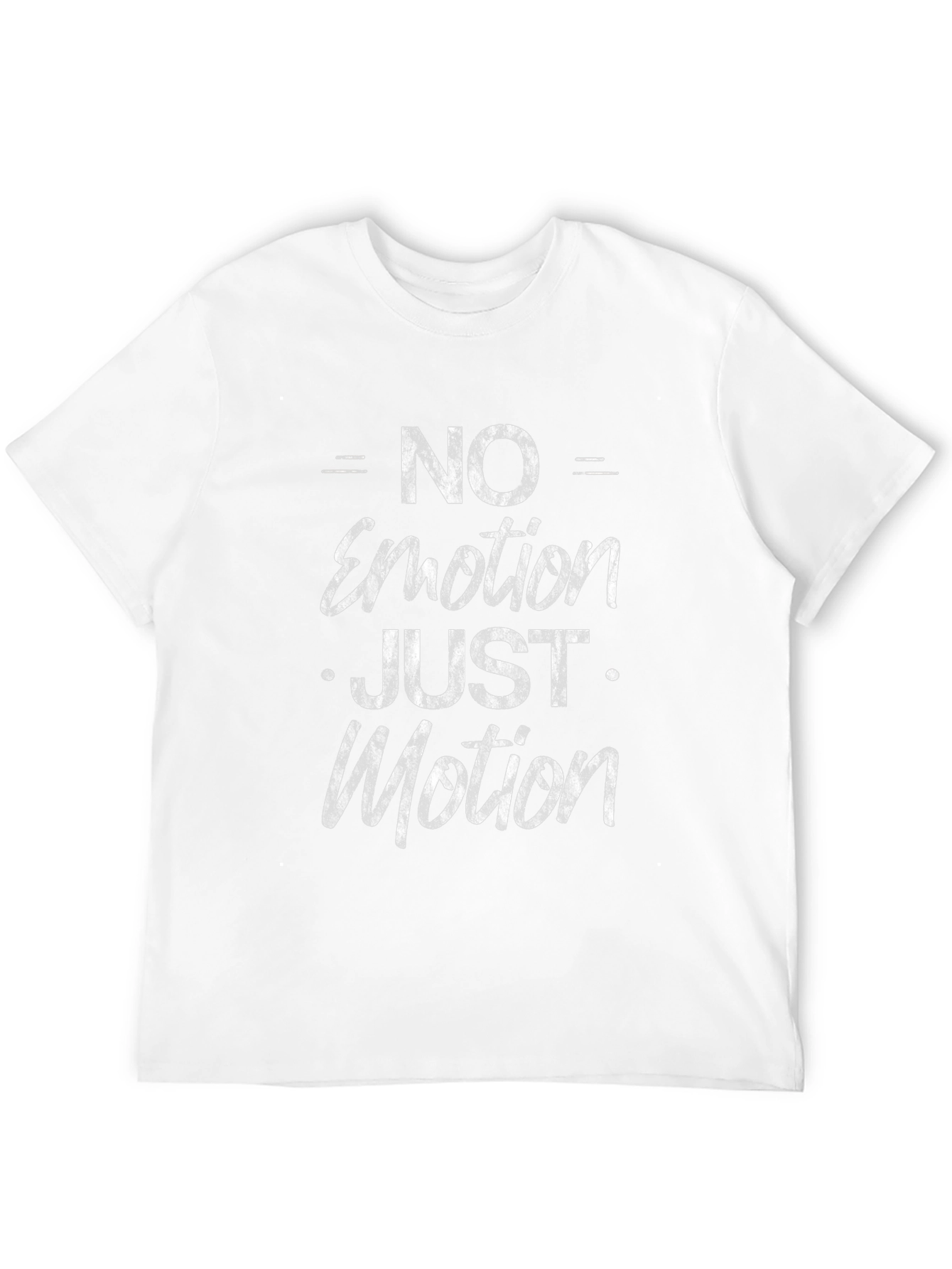 No Emotion Just Motion Graphic T-Shirt