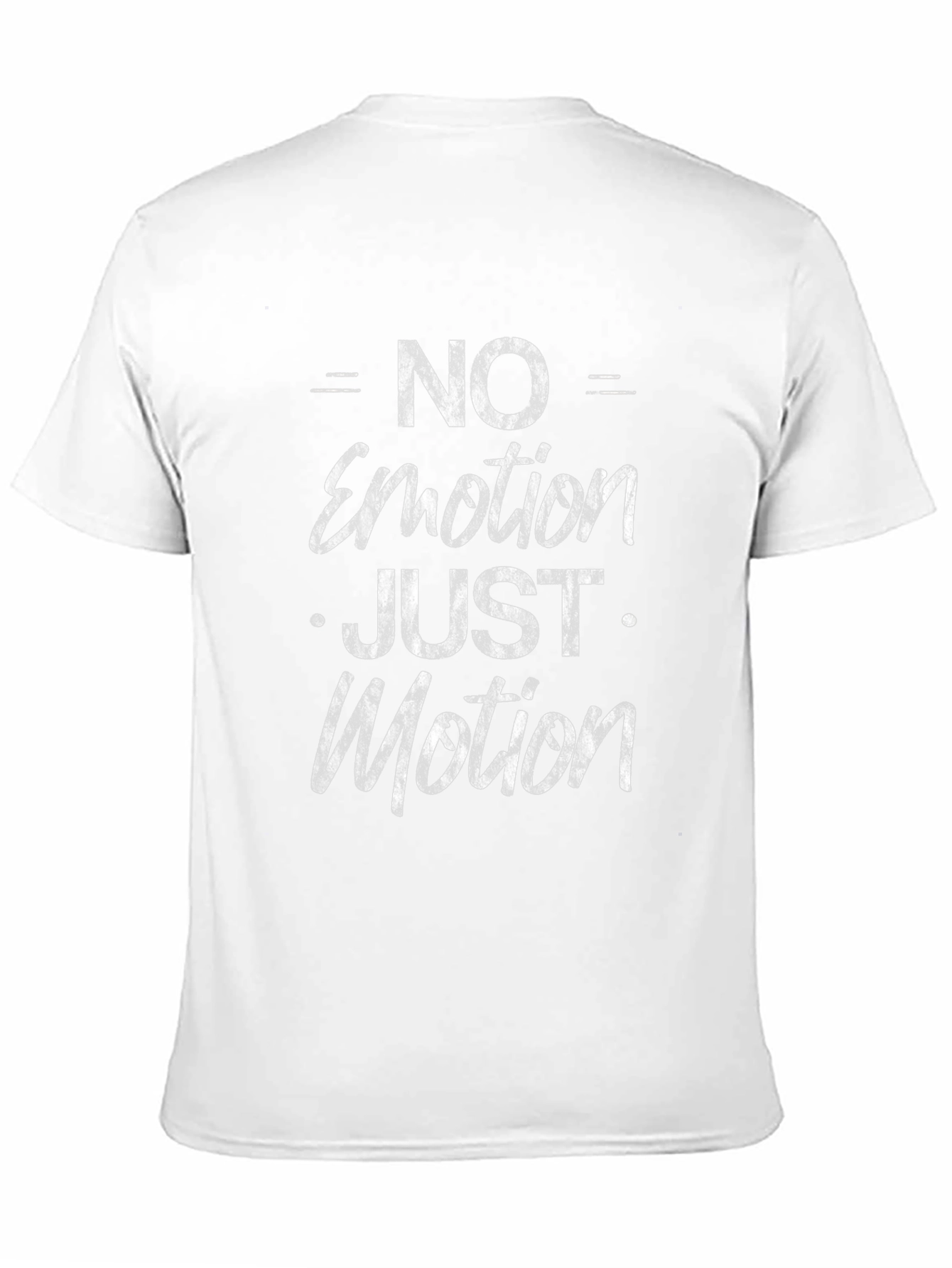 No Emotion Just Motion Graphic T-Shirt
