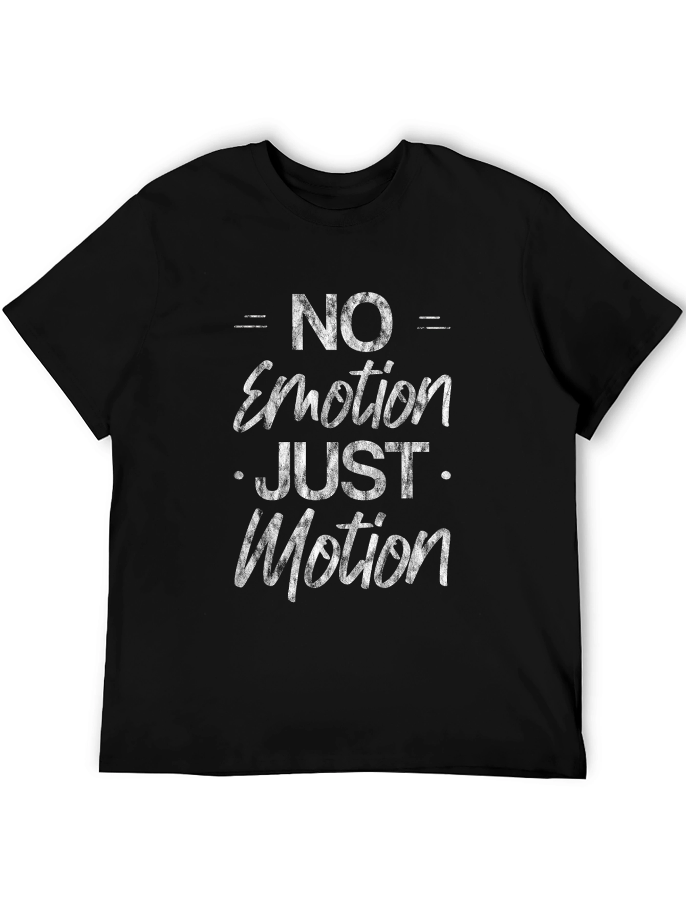 No Emotion Just Motion Graphic T-Shirt