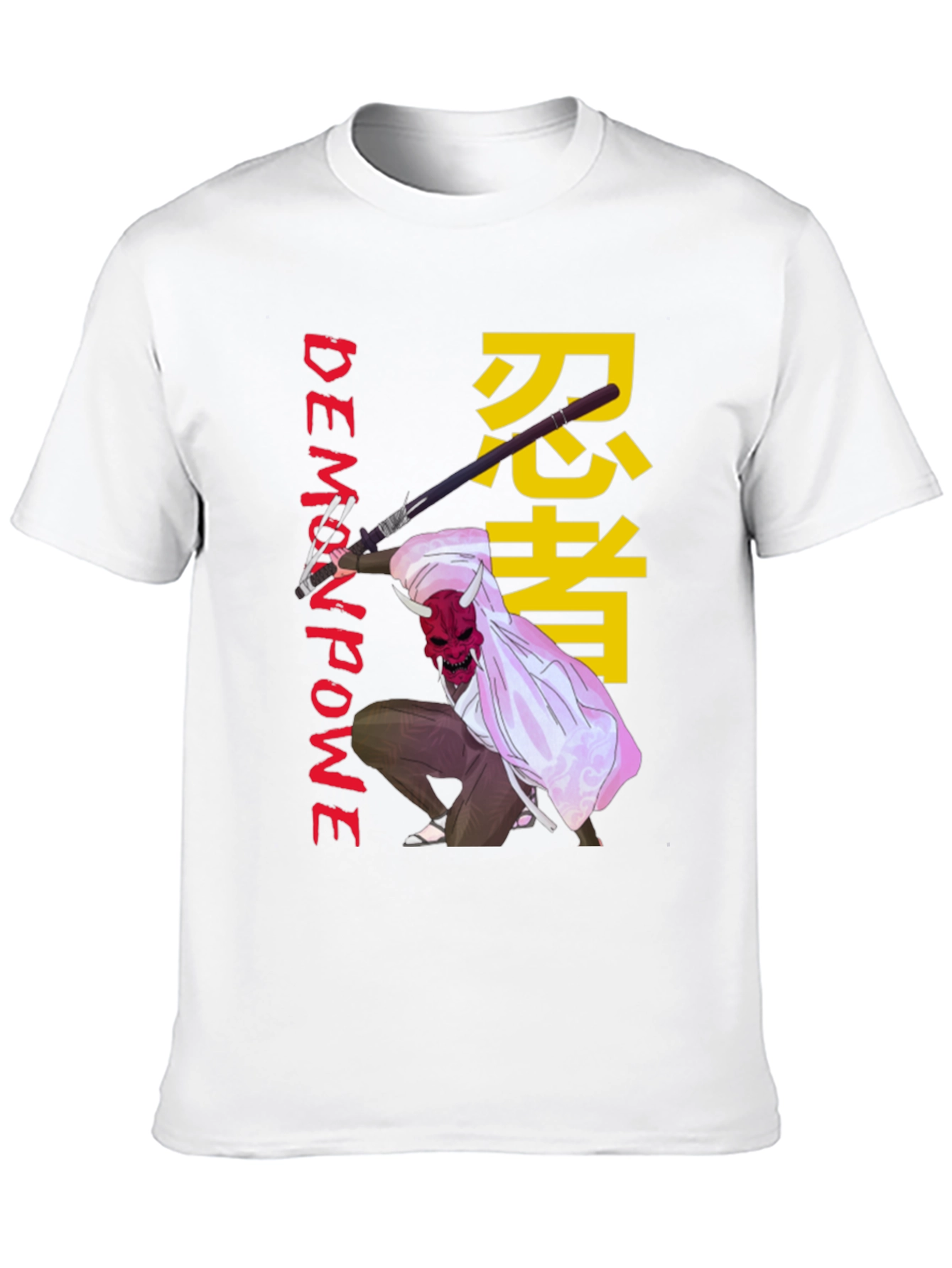 Demon Power Ninja Graphic T-Shirt