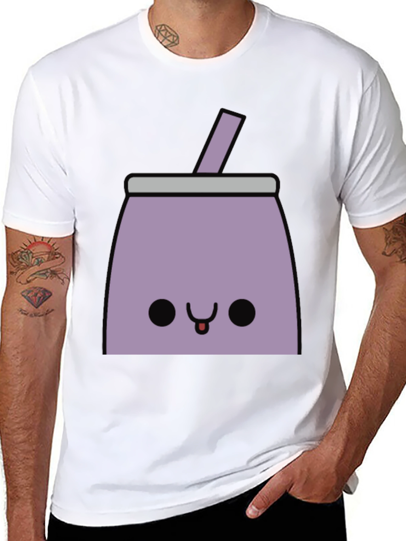 Kawaii Milkshake T-Shirt - Cute Graphic Tee