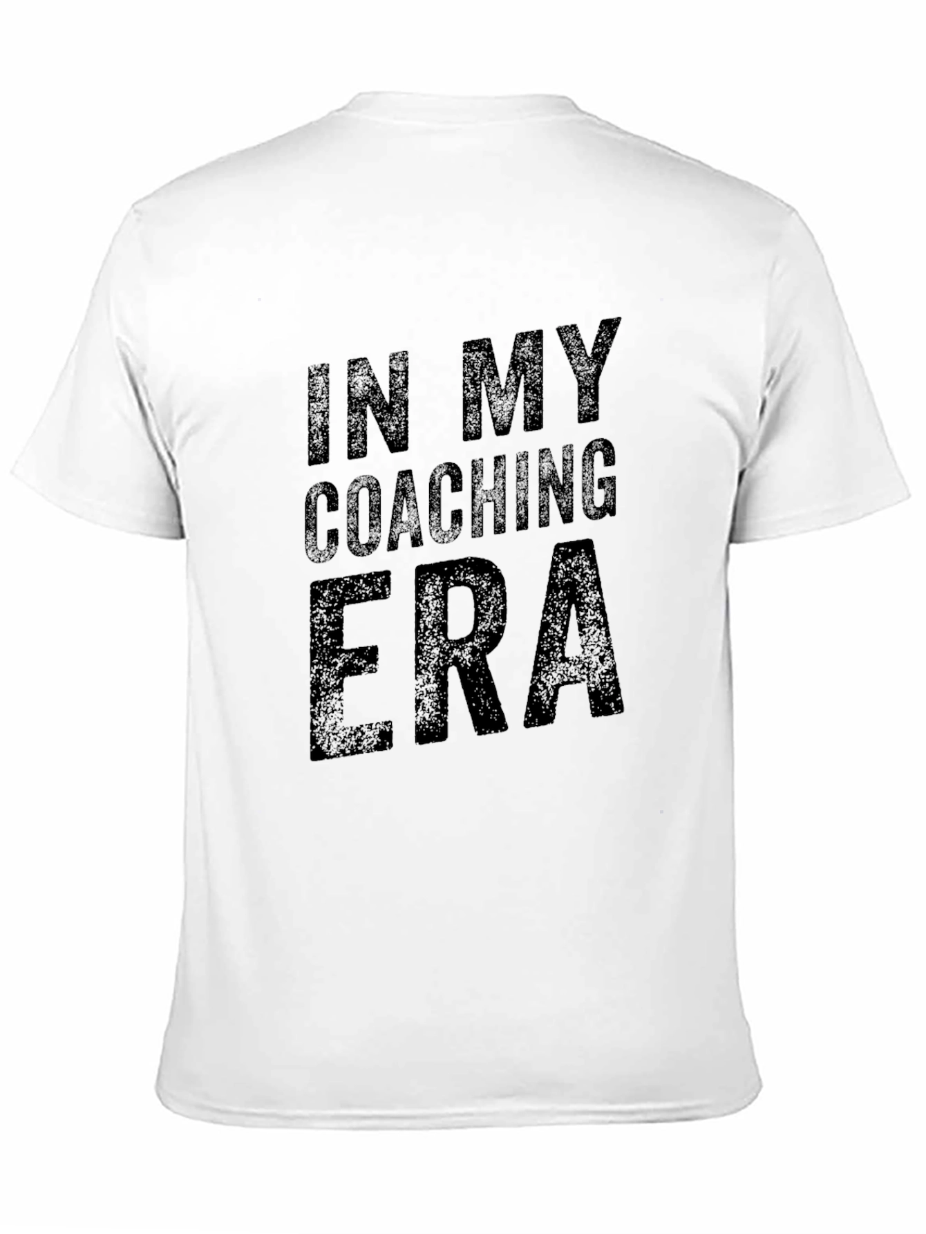 In My Coaching Era Black T-Shirt