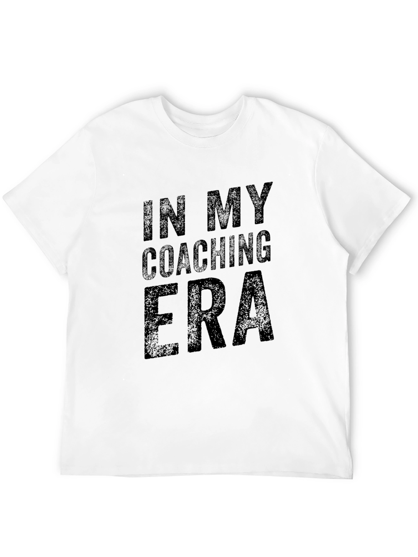 In My Coaching Era Black T-Shirt