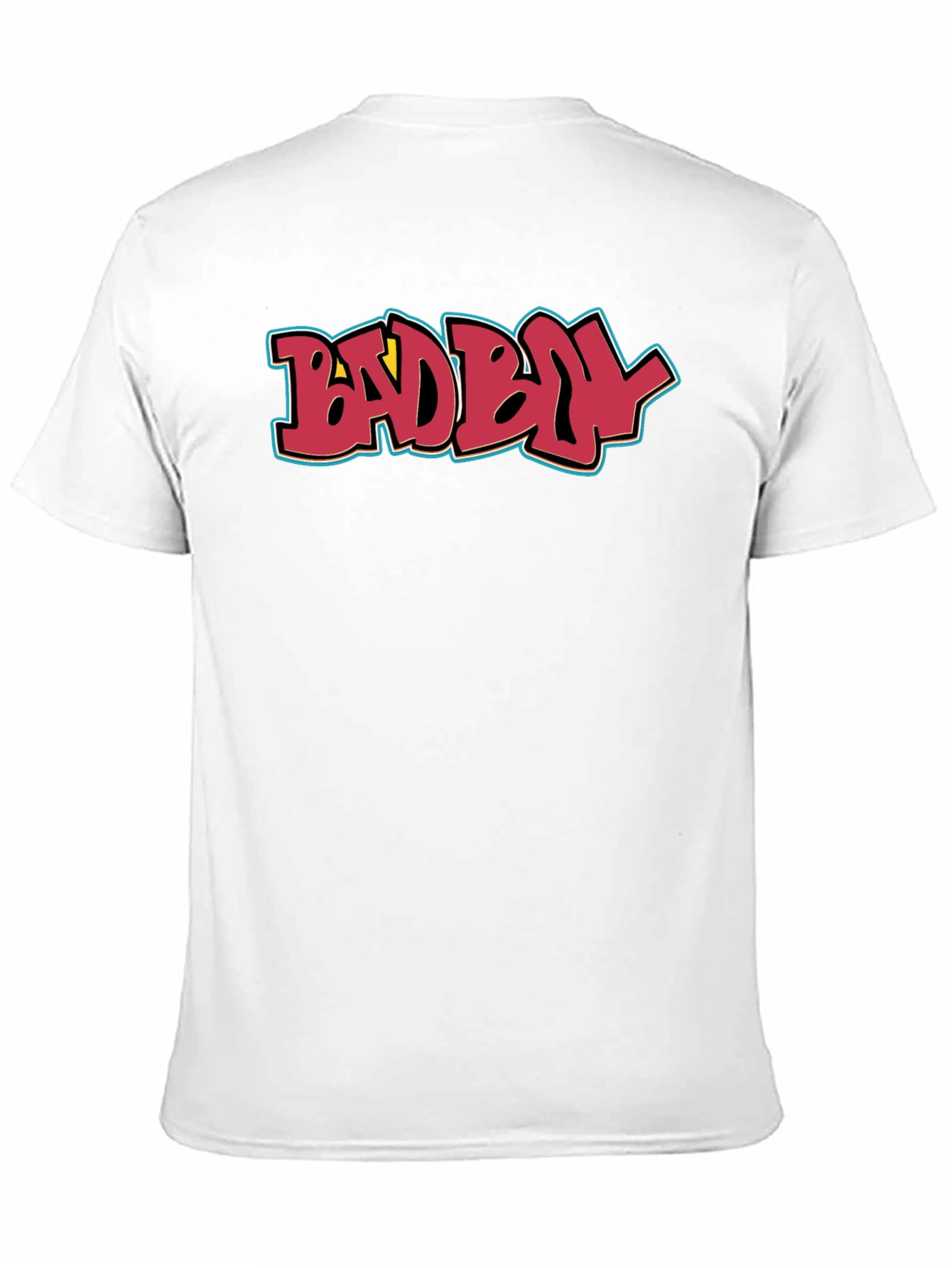 Bad Boy Graphic Tee - Black Cotton Casual T-Shirt