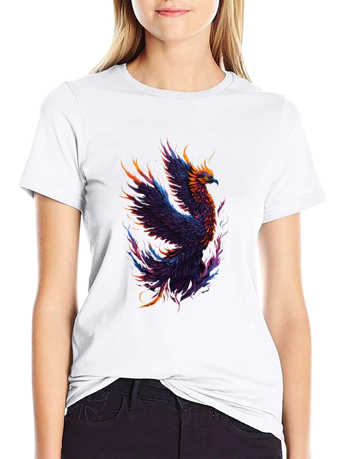 Phoenix Graphic Tee - Black