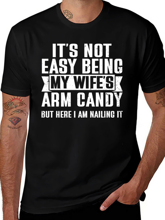 Husbands Arm Candy Graphic Tee