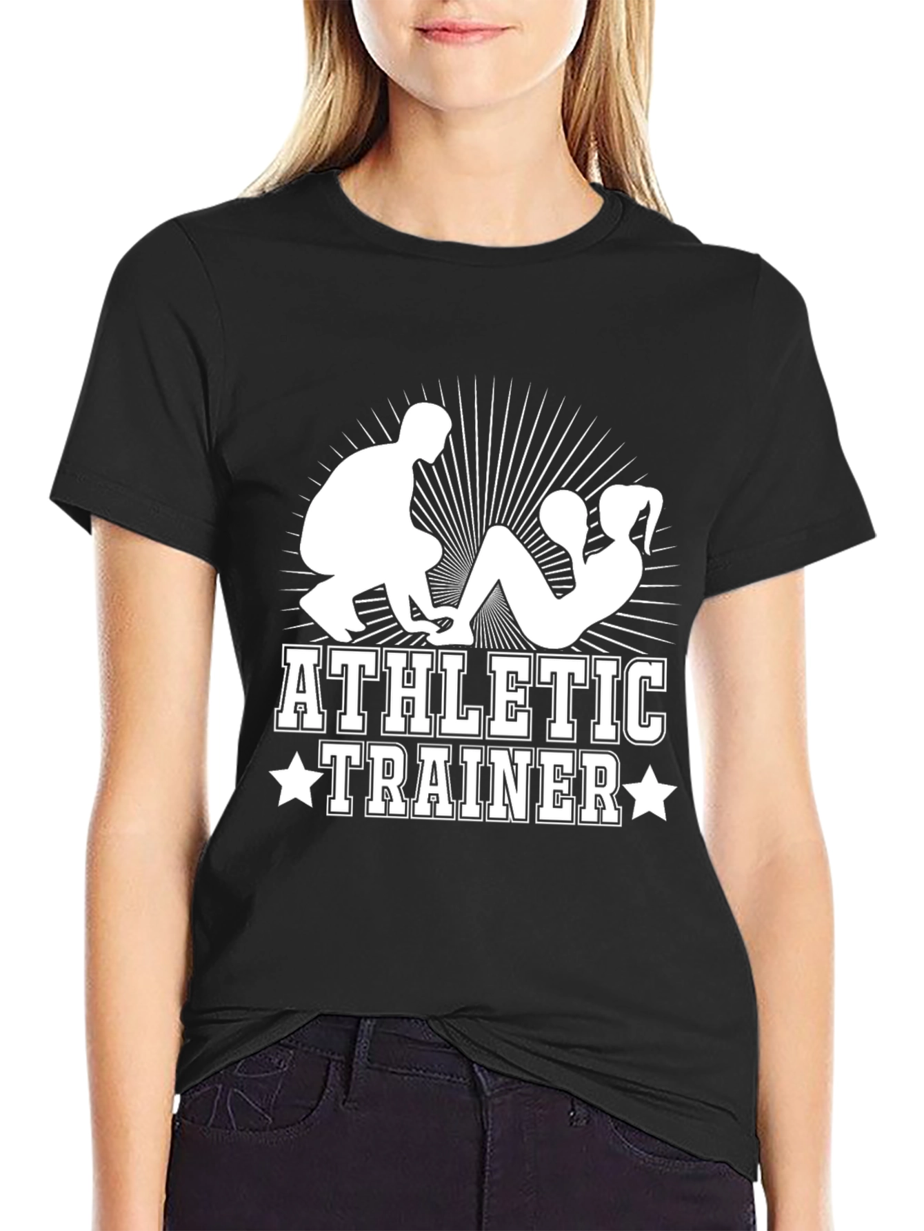 Athletic Trainer T-Shirt - Workout Partner Tee