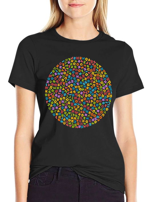 Alphabet Circle Graphic Tee