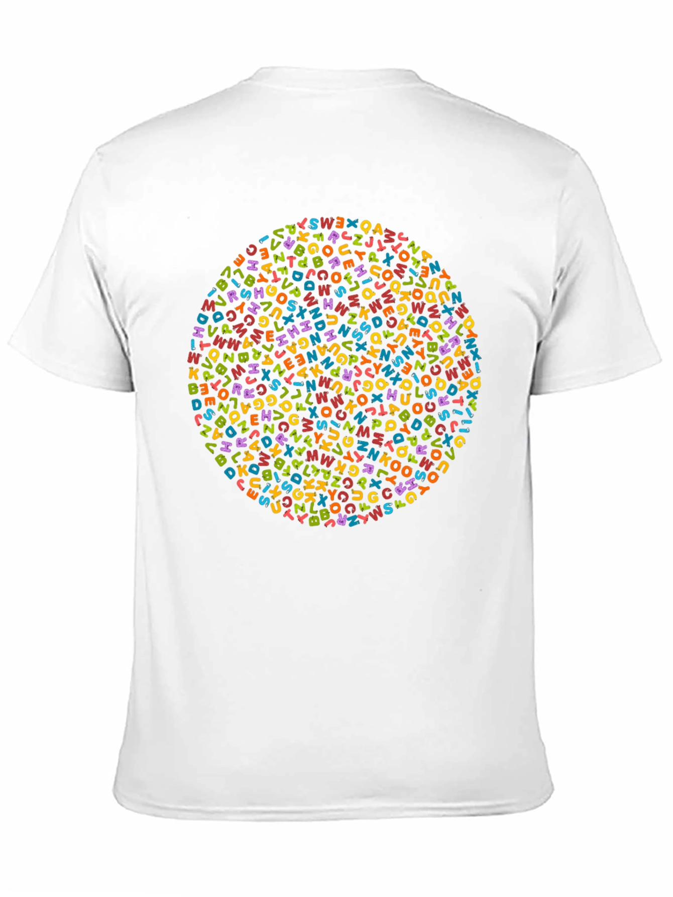 Alphabet Circle Graphic Tee
