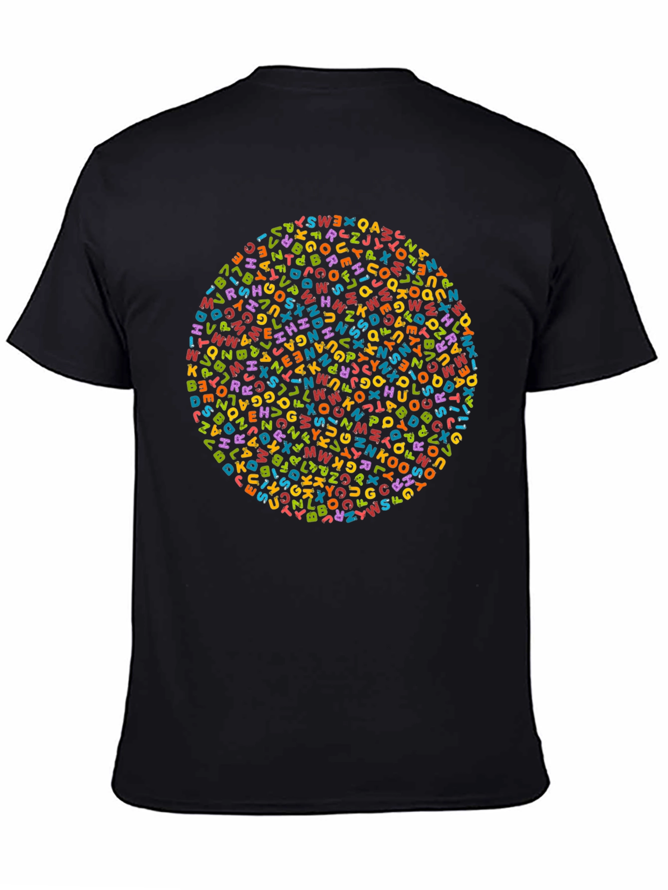 Alphabet Circle Graphic Tee