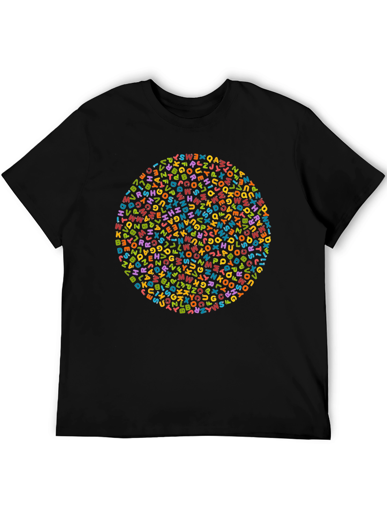 Alphabet Circle Graphic Tee