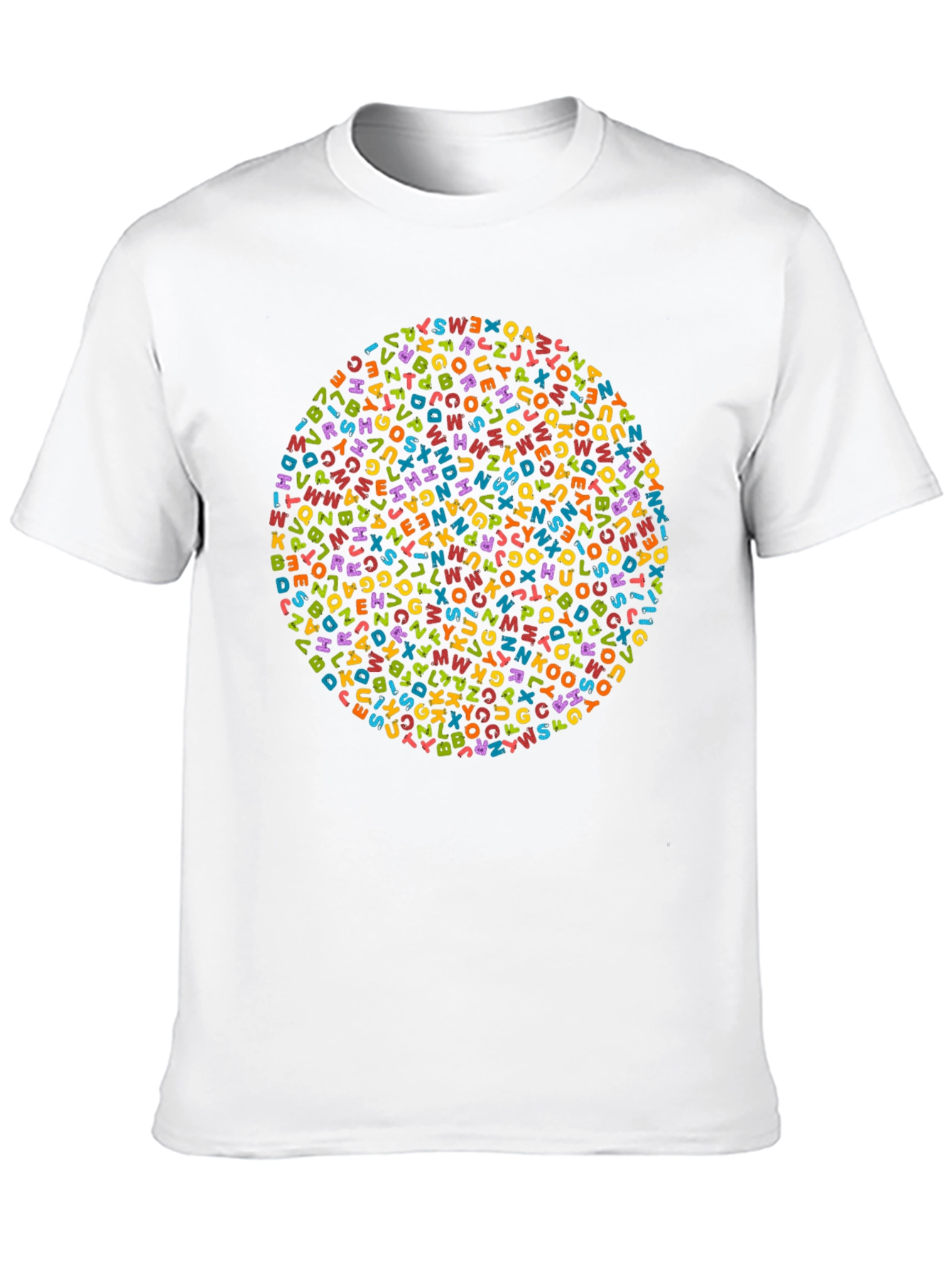Alphabet Circle Graphic Tee