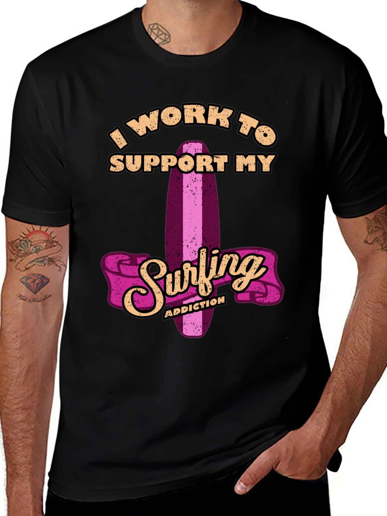 Surfing Addiction T-Shirt