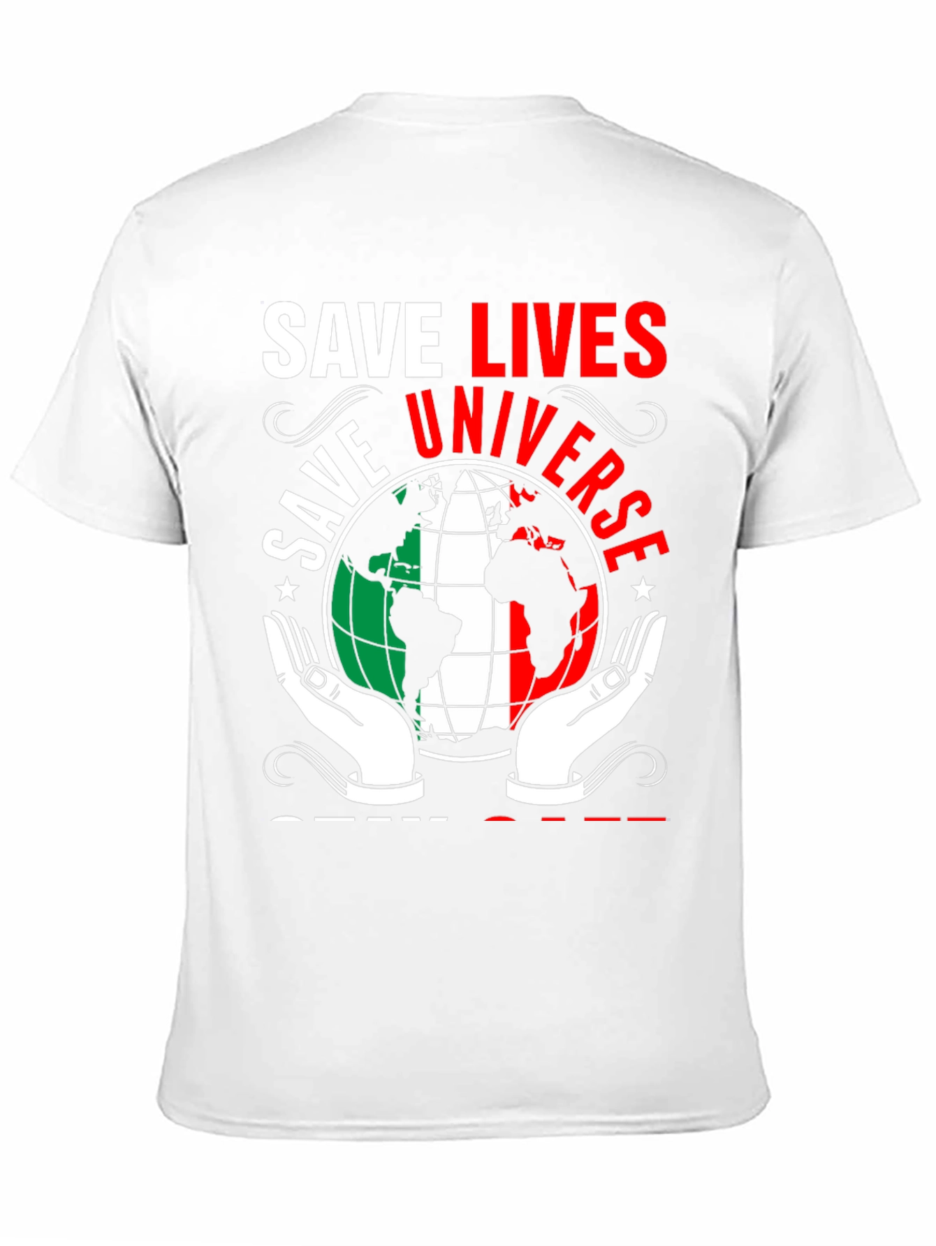 Save Lives Save Universe Graphic T-Shirt