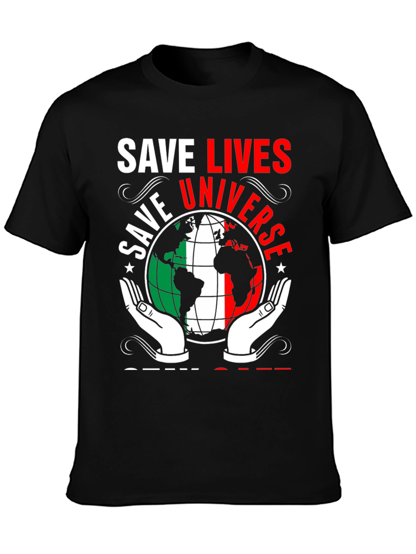 Save Lives Save Universe Graphic T-Shirt