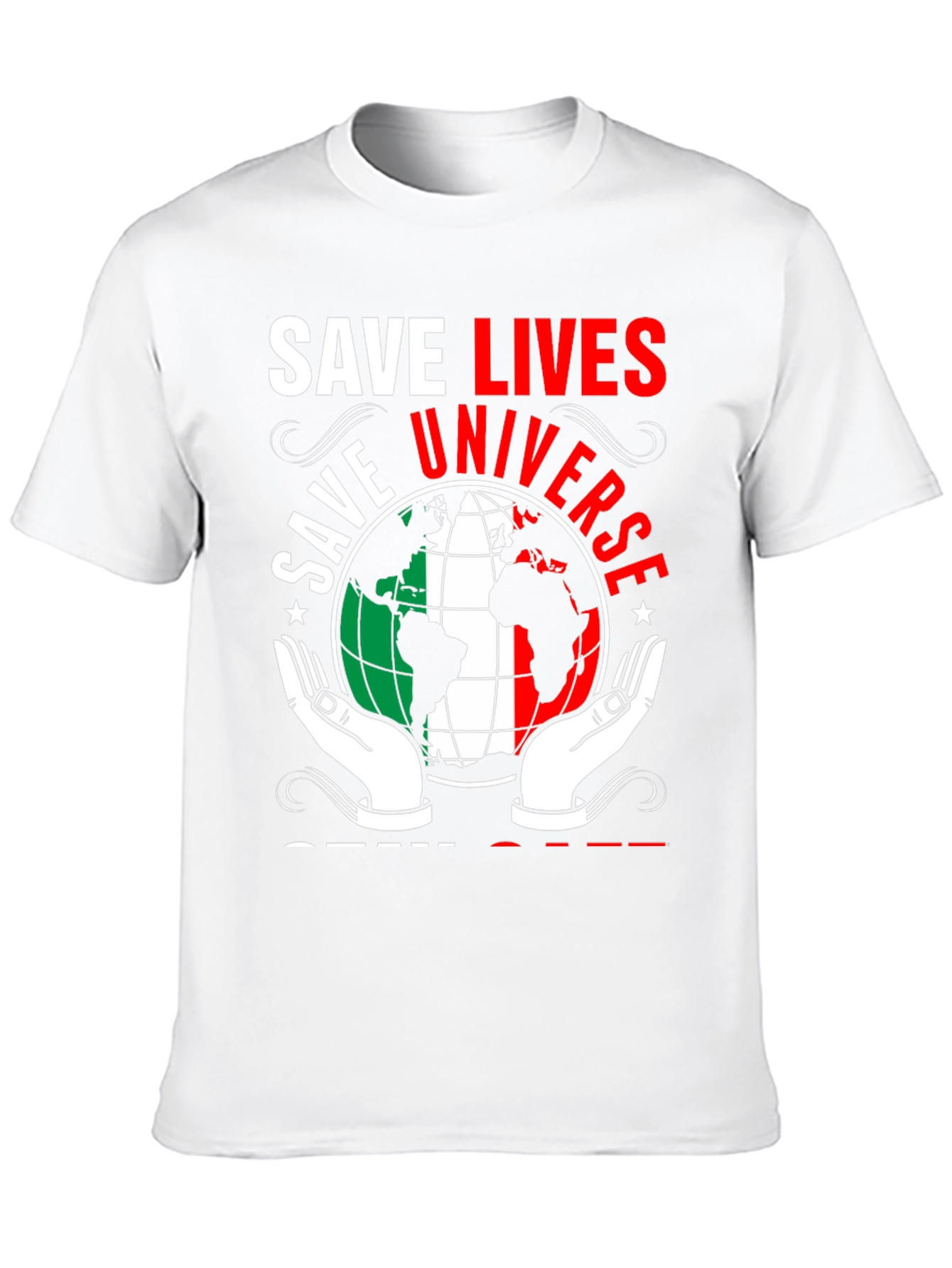 Save Lives Save Universe Graphic T-Shirt