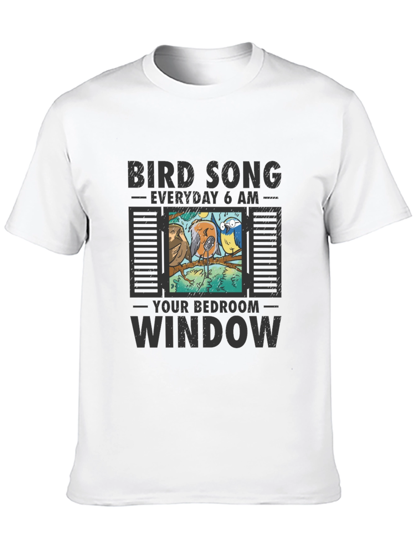 Bird Song Window T-Shirt
