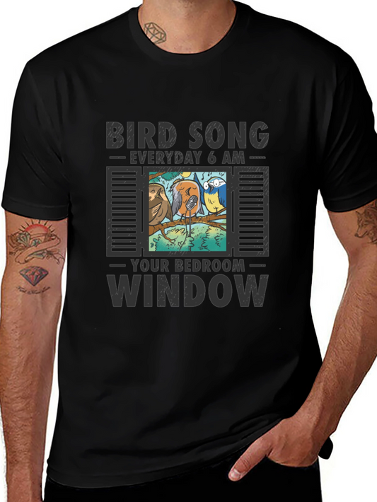 Bird Song Window T-Shirt