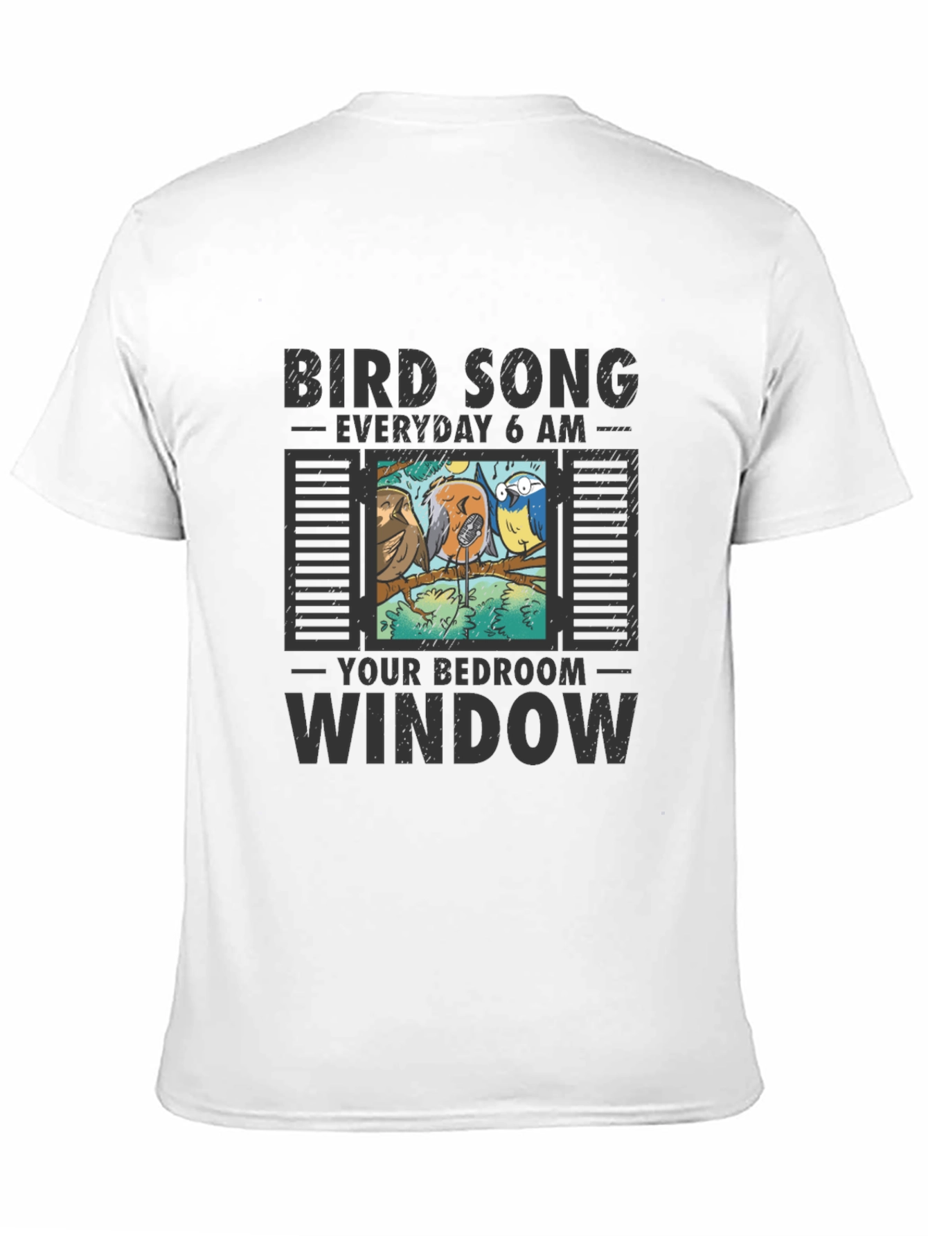 Bird Song Window T-Shirt