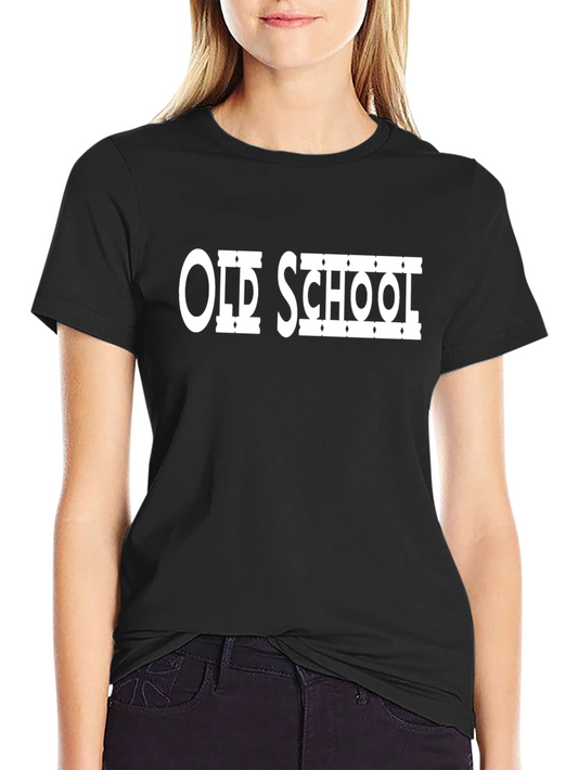 Old School Graphic Tee - Retro Style Cotton T-Shirt