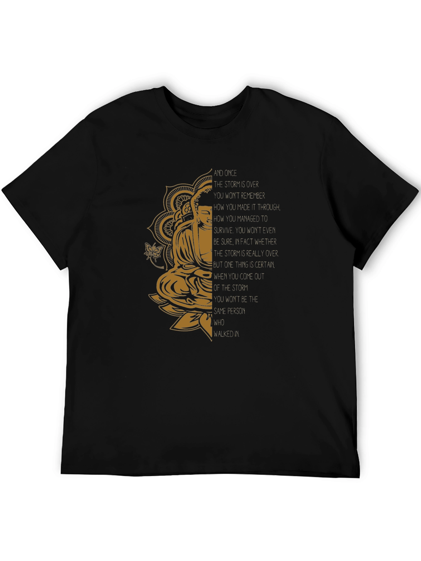 Buddha Wisdom Graphic T-Shirt - Unisex