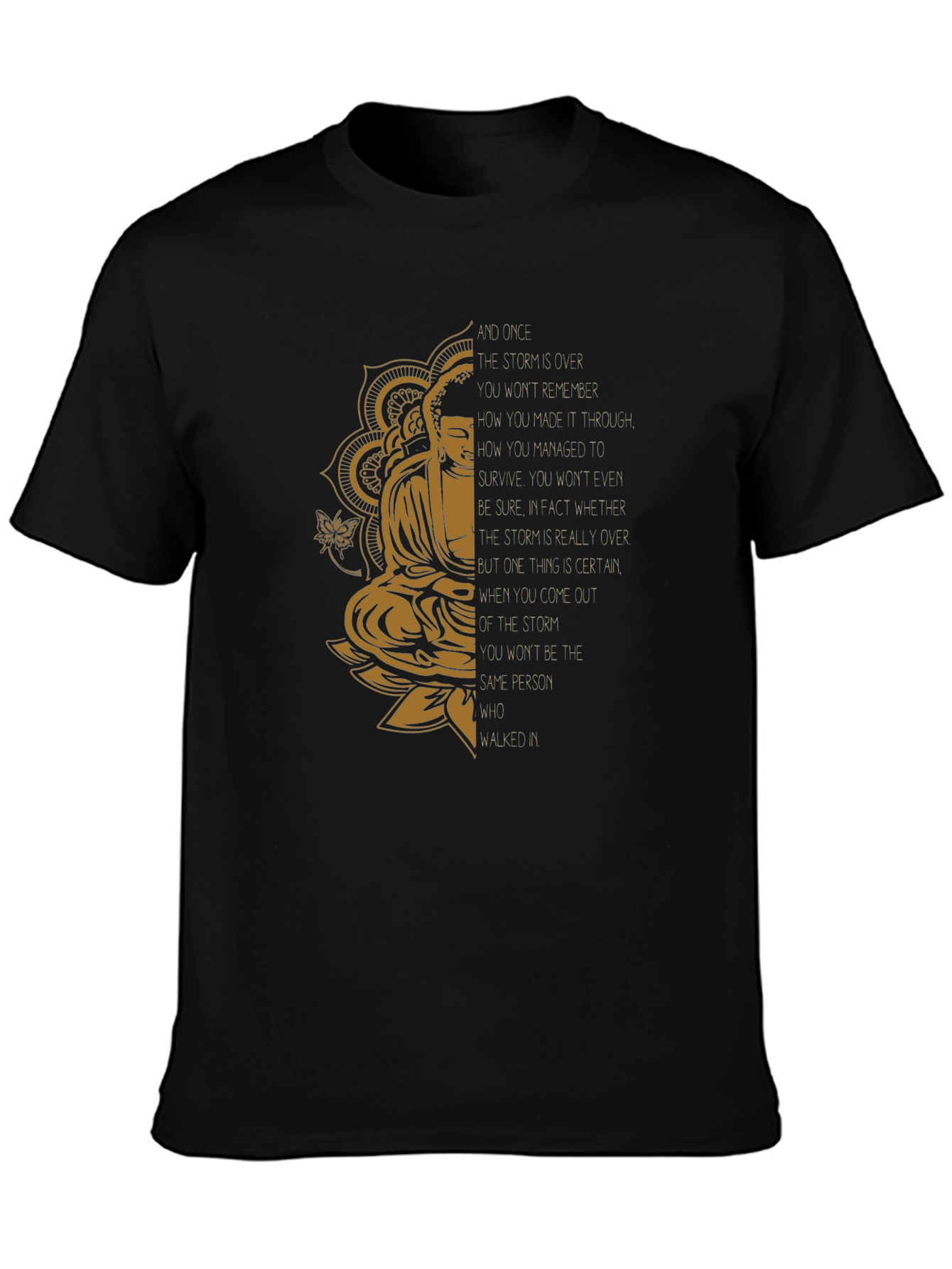 Buddha Wisdom Graphic T-Shirt - Unisex